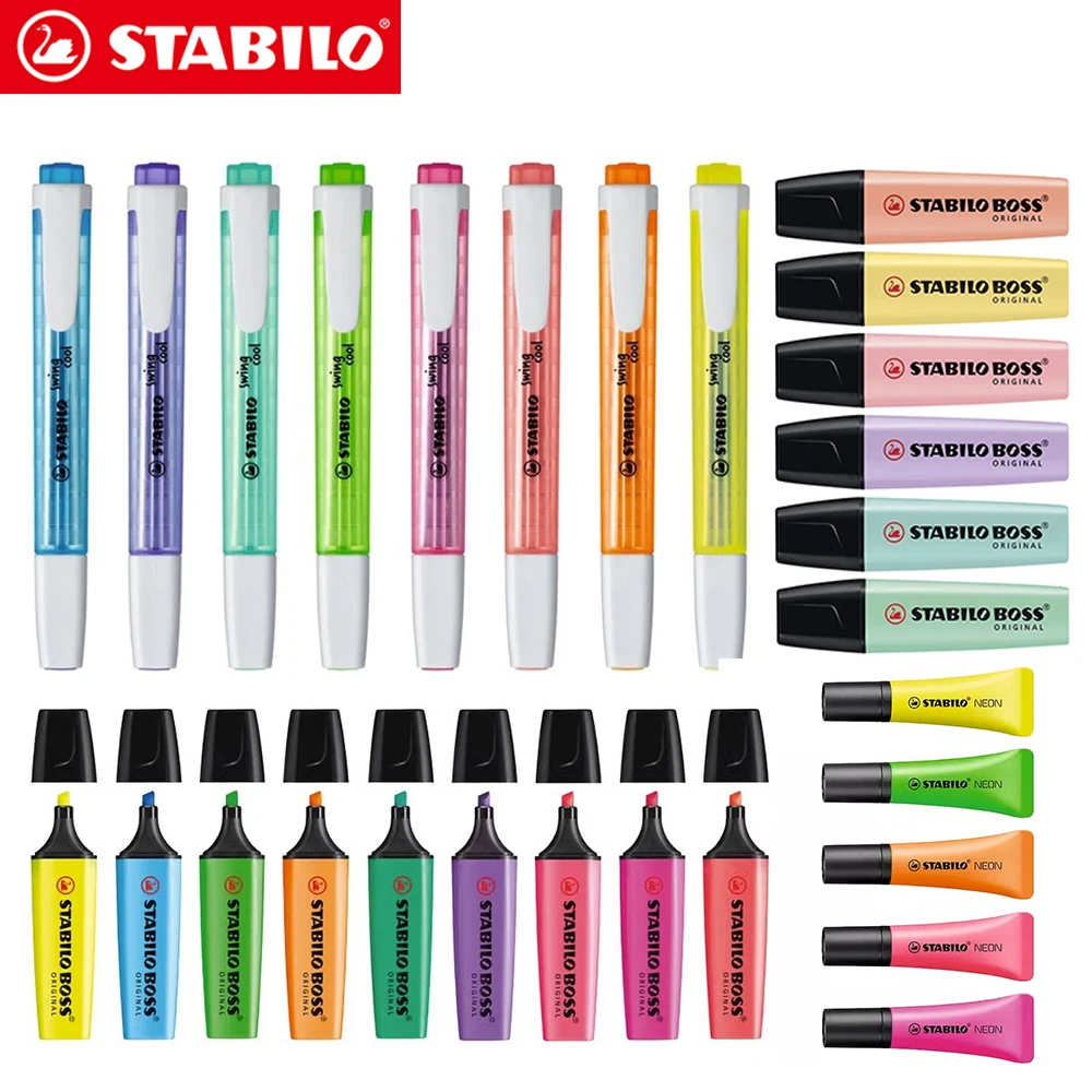 Stabilo Marker Swing Cool - Set di evidenziatori STABILO BOSS 70