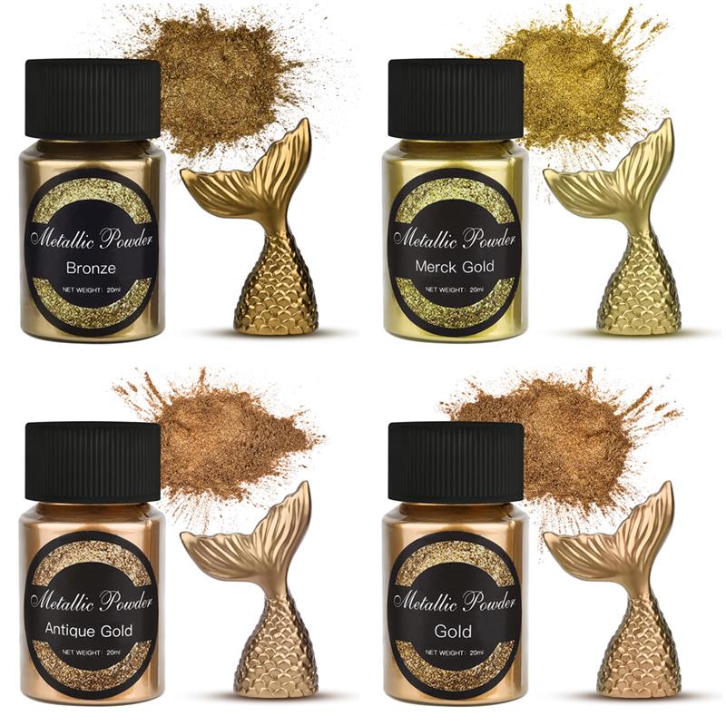 20 Ml Shimmer Metallic Oro Arg - Resin Pigment Set recensione e prezzo